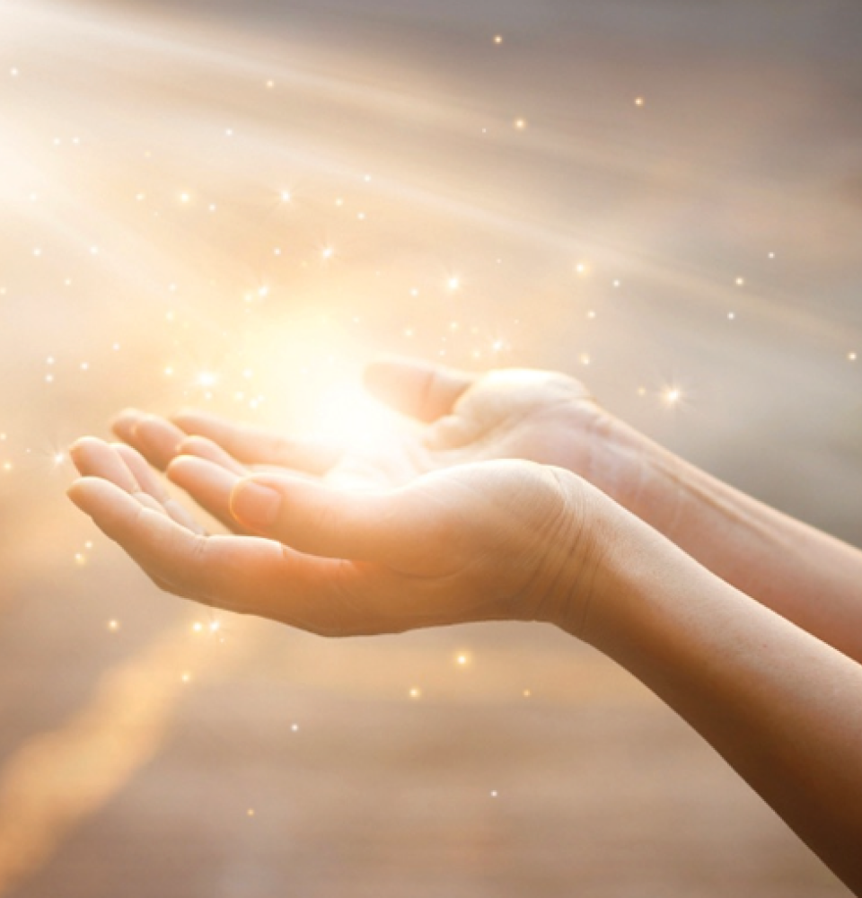 Embraced by the Divine Power